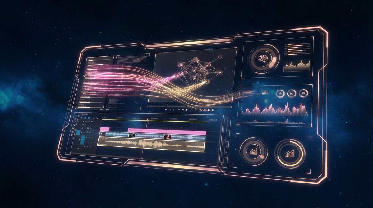 小蓝视频 AI视频创作技术